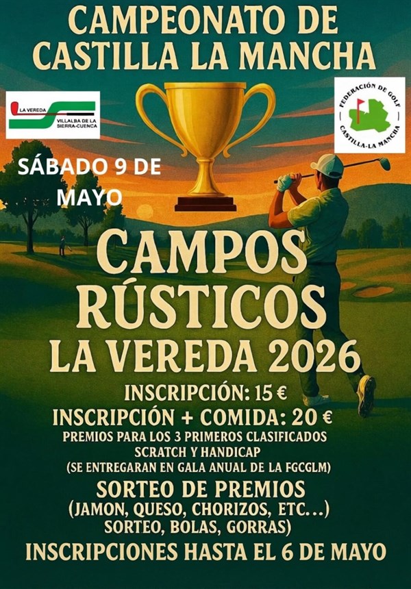 CAMPEONATO DE CASTILLA LA MANCHA DE GOLF DE CAMPOS RÚSTICOS/CORTOS